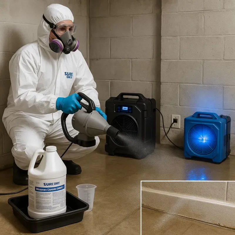Sanitization and Odor Removal process in Pemberwick, CT