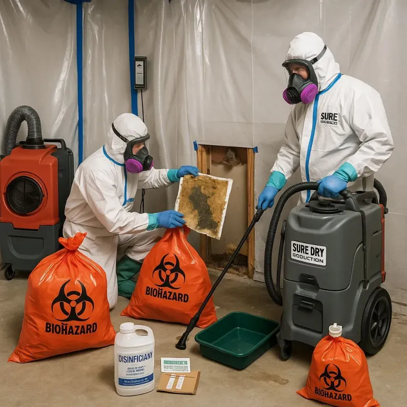 Contaminated Water Handling Protocols process in Pemberwick, CT