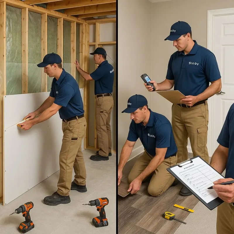 Repairs and Reconstruction process in Pemberwick, CT