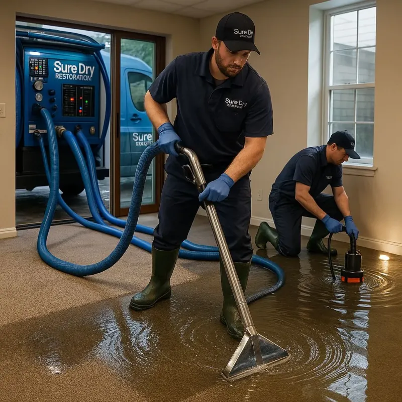 Water Extraction and Removal process in Pemberwick, CT